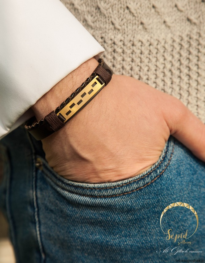 مدل دستبند مردانه خاص