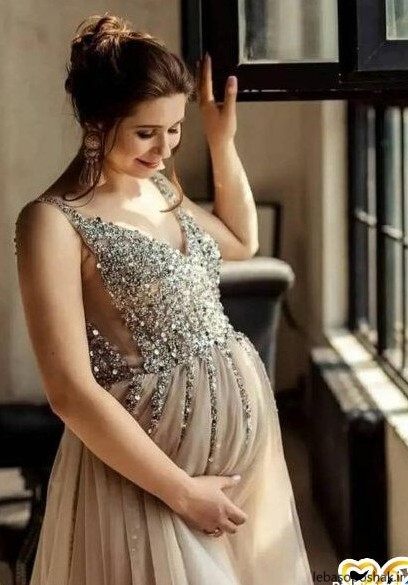 مدل لباس حاملگی زمستانه