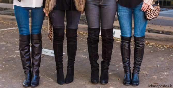 مدل چکمه ساق بلند زنانه