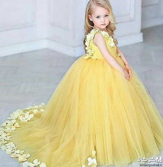مدل لباس پرنسسی کودک