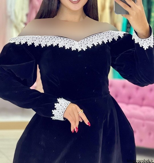 مدل لباس مجلسی دخترانه کوتاه ایرانی
