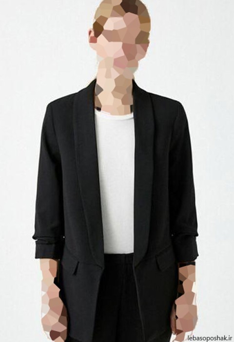مدل کت مجلسی زنانه با پارچه طرح دار