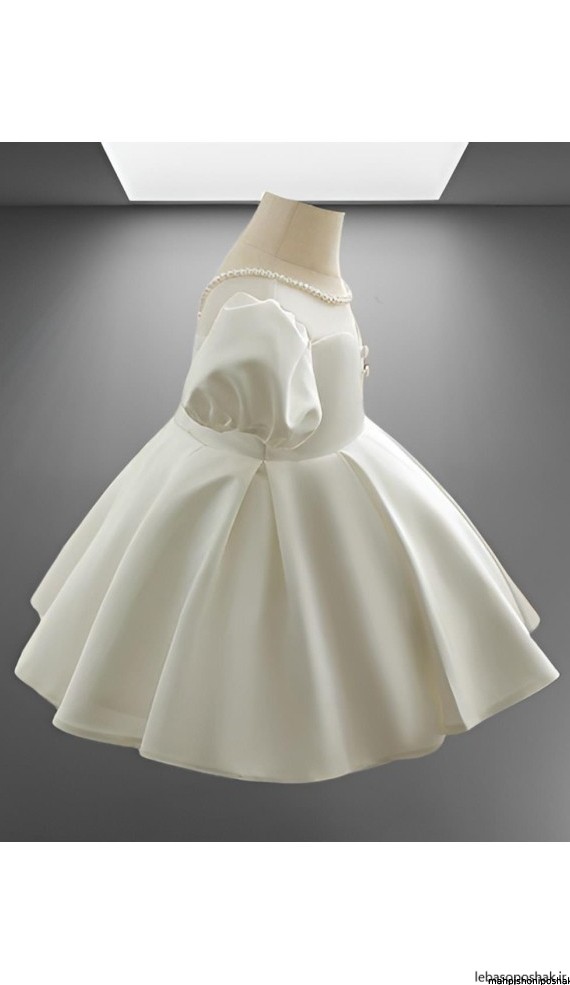 مدل لباس مجلسی زنانه سفید مشکی