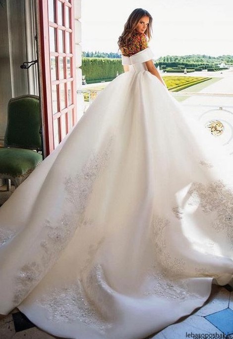 مدل لباس مجلسی کوتاه عروسی
