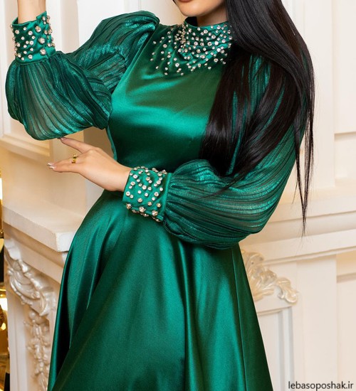 مدل پیراهن زنانه ساتن