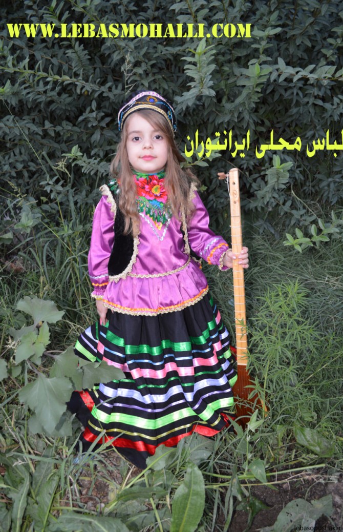 مدل لباس سنتی بچه گانه دخترانه