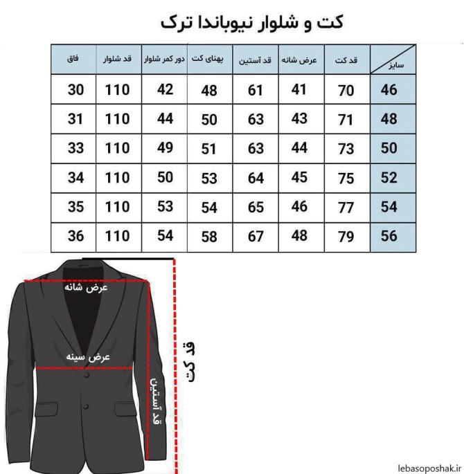 مدل کت و شلوار مردانه دو رنگ