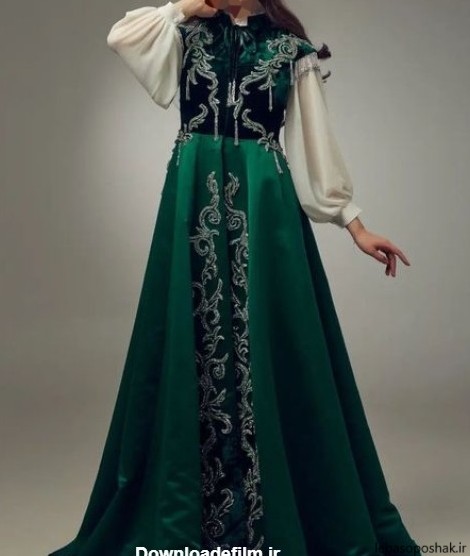 مدل لباس عروس عربی شیک و جدید