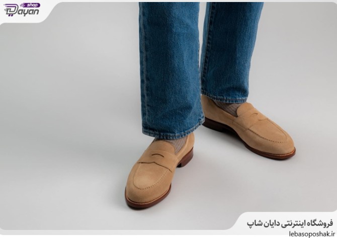 مدل کفش کالج با شلوار پارچه ای