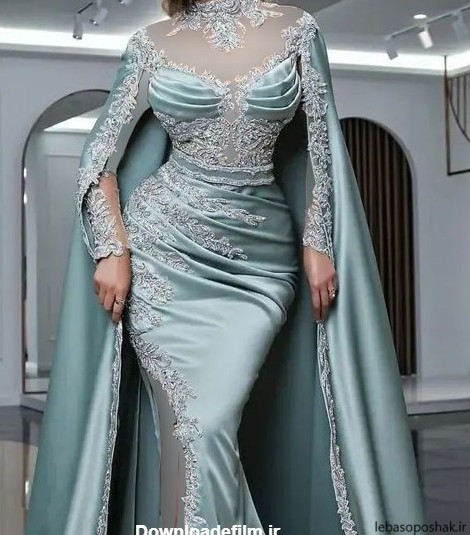 مدل لباس مجلسی ژاله بلند
