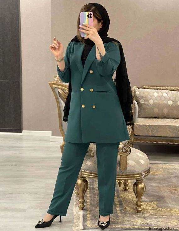 مدل کت شلوار زنانه جدید مجلسی
