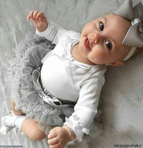 مدل لباس تولد نوزاد دختر