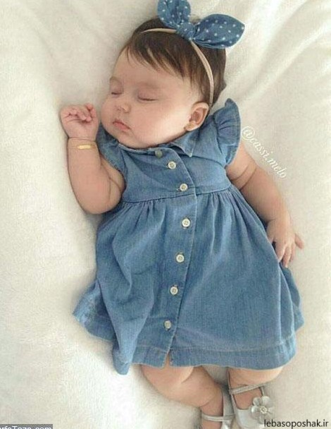 مدل لباس تولد نوزاد دختر