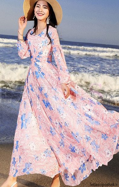 مدل عکس با لباس ساحلی
