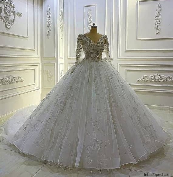 مدل لباس عروس عروسکی جدید