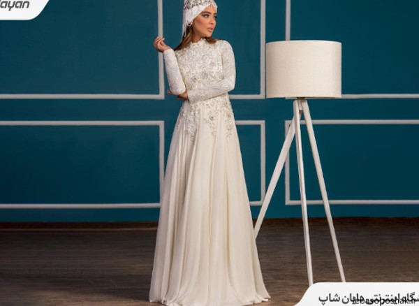 مدل لباس عقد پوشیده اسلامی