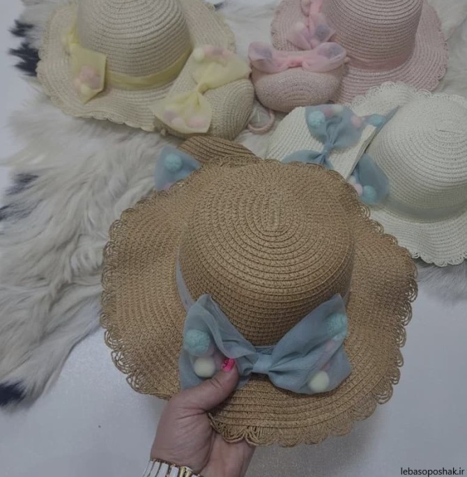 مدل کلاه تابستانی دخترانه