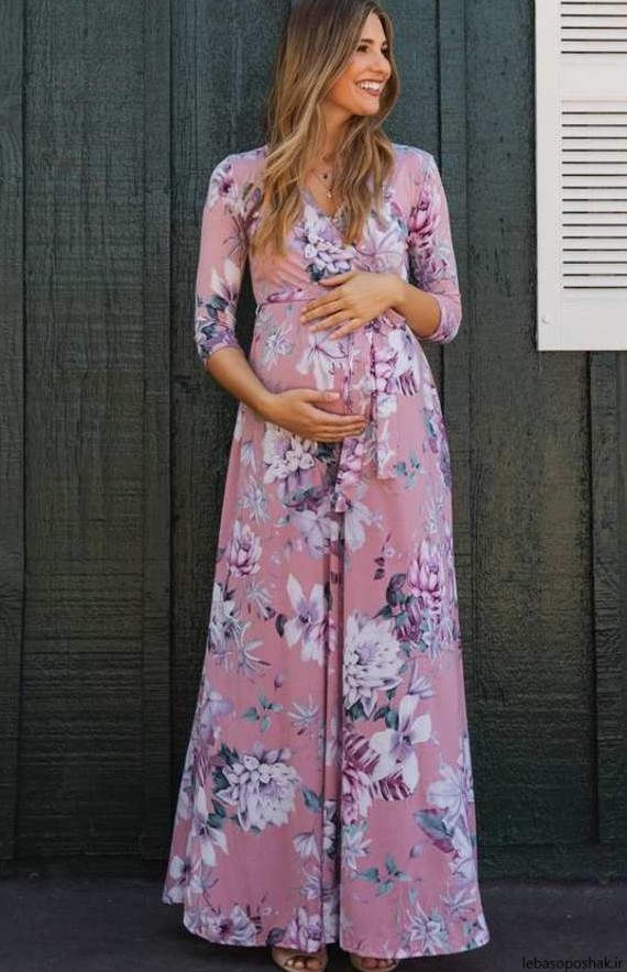 مدل لباس حاملگی با پارچه ریون