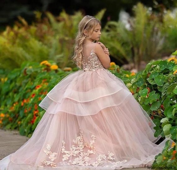 مدل لباس عروس بچه گانه دخترانه