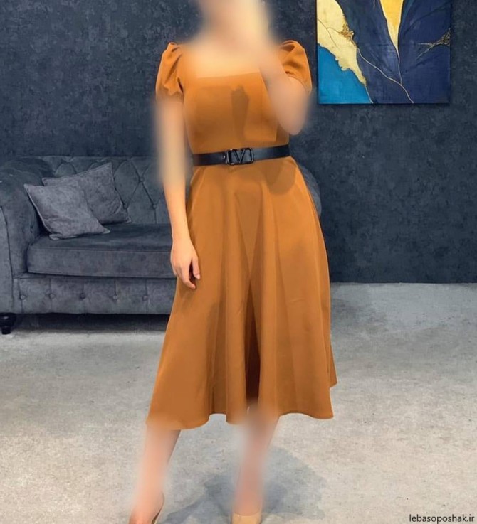 مدل لباس تنه دار بلند