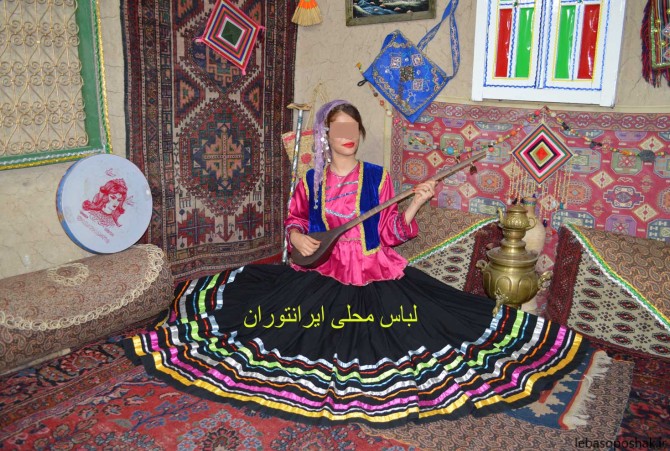 مدل لباس محلی زنانه شمالی