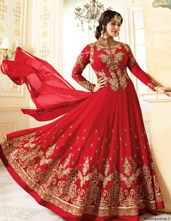 مدل لباس هندی دامن کلوش