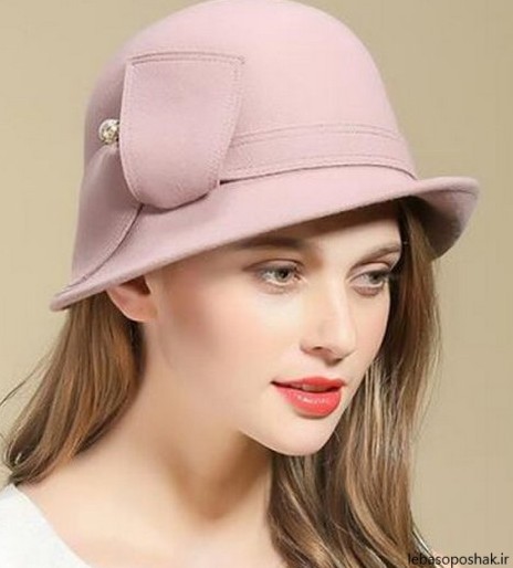 مدل بافت کلاه دخترانه جدید با دو میل