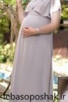 مدل لباس مجلسی بارداری اینستاگرامی