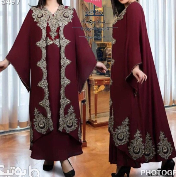 مدل لباس شیک عربی مجلسی