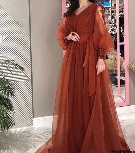 مدل پیراهن زنانه بلند ساده