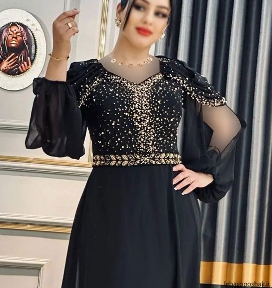 مدل لباس زنانه با حریر ساده