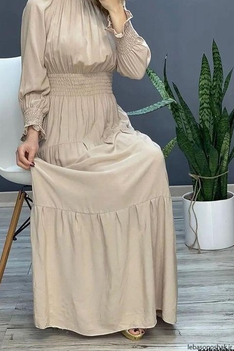 مدل پیراهن زنانه بلند ساده