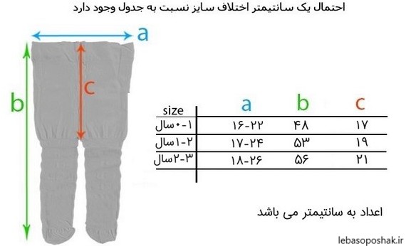 مدل های جوراب شلواری بچه گانه