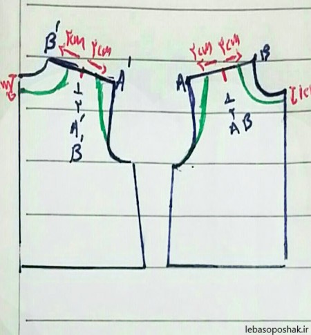 مدل لباس مجلسی دخترانه با الگوی دوخت