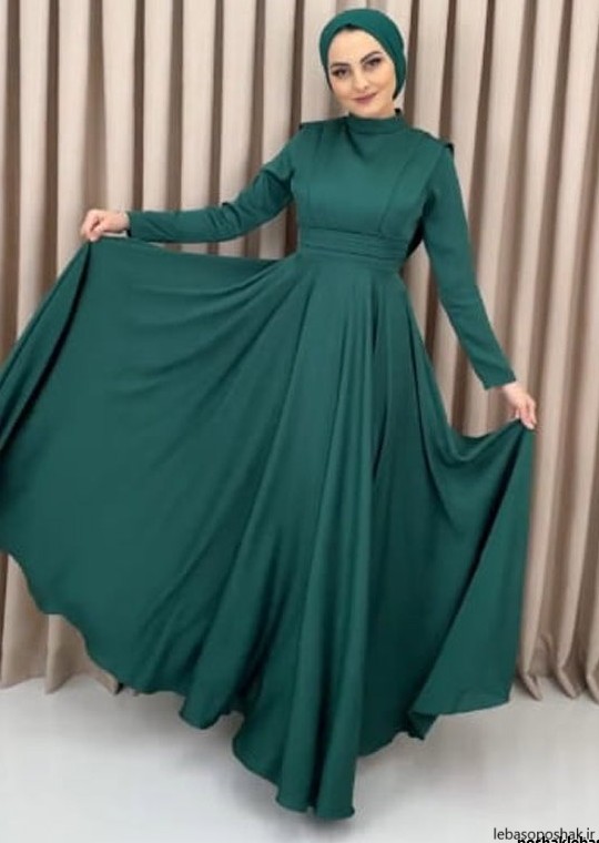 مدل لباس بلند ریون