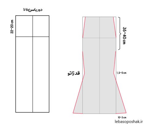 مدل لباس کوتاه دامن ماهی