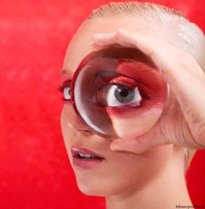 مدل عینک آفتابی زنانه برای صورت بیضی