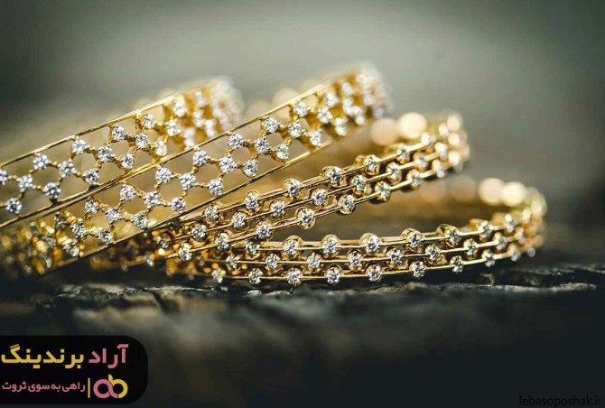 مدل دستبند طلا زنانه ترکیه ای