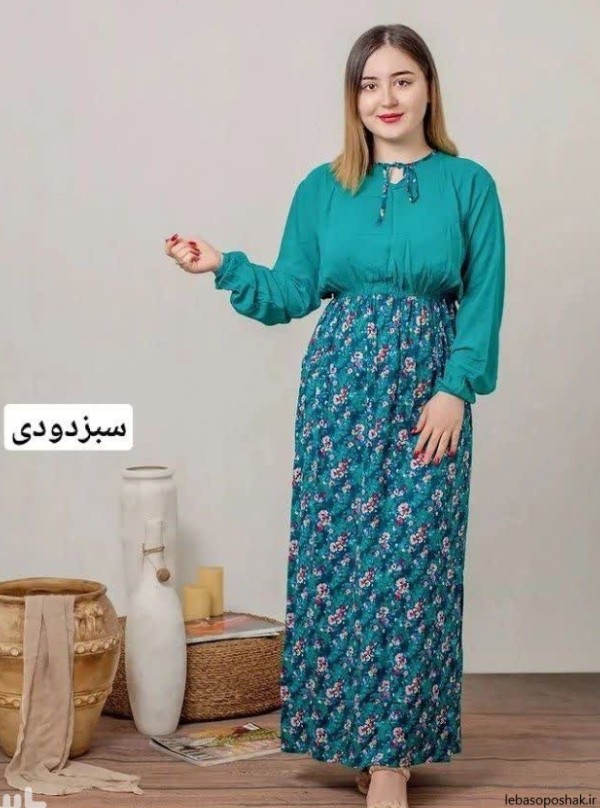 مدل پیراهن ساحلی ساتن