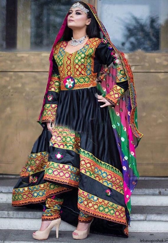 مدل لباس افغاني جديد