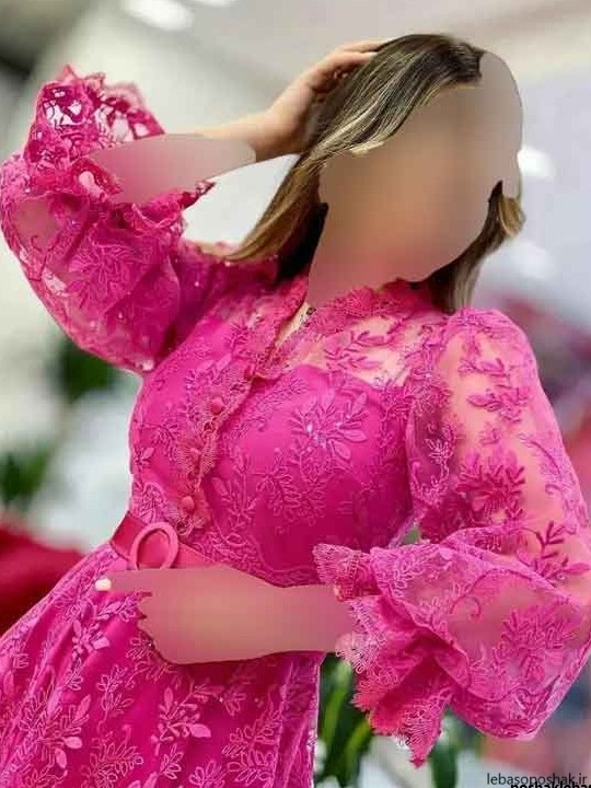 مدل لباس مجلسی ساتن عروسکی