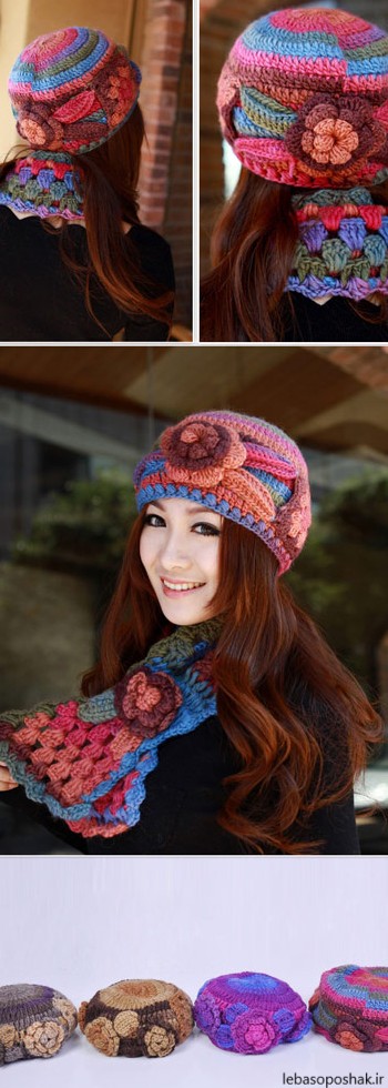 مدل کلاه دخترانه زمستانه