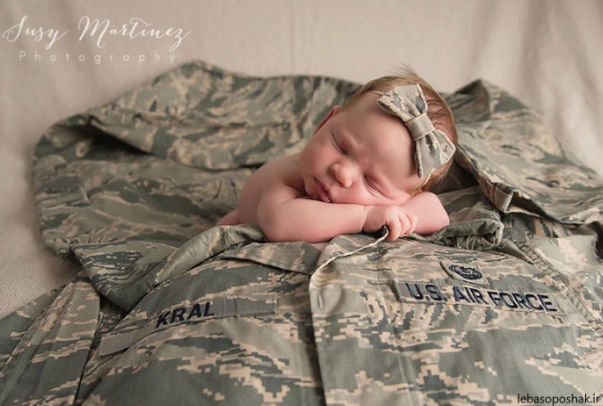 مدل لباس ارتشی نوزاد پسر
