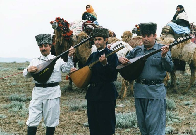 مدل لباس سنتی دخترانه ایرانی