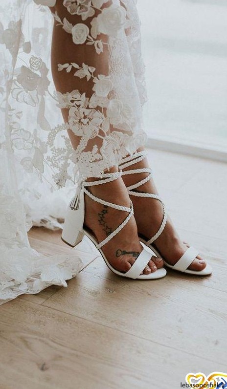 مدل کفش پاشنه بلند عروس جدید