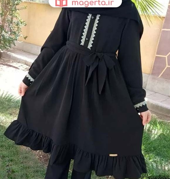 مدل لباس مشکی زنانه مجلسی