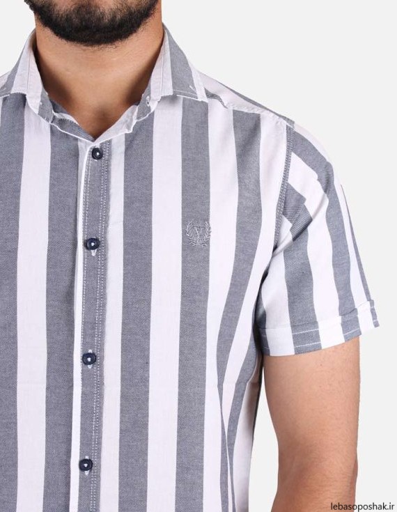 مدل پیراهن مردانه استین کوتاه جدید