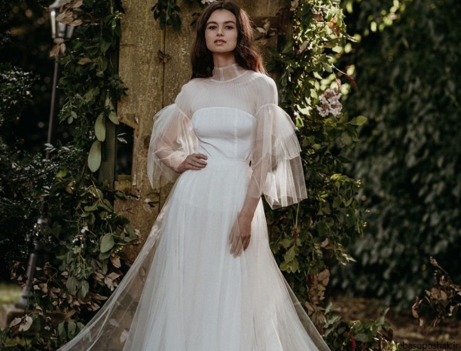 مدل لباس عروس پاییزه