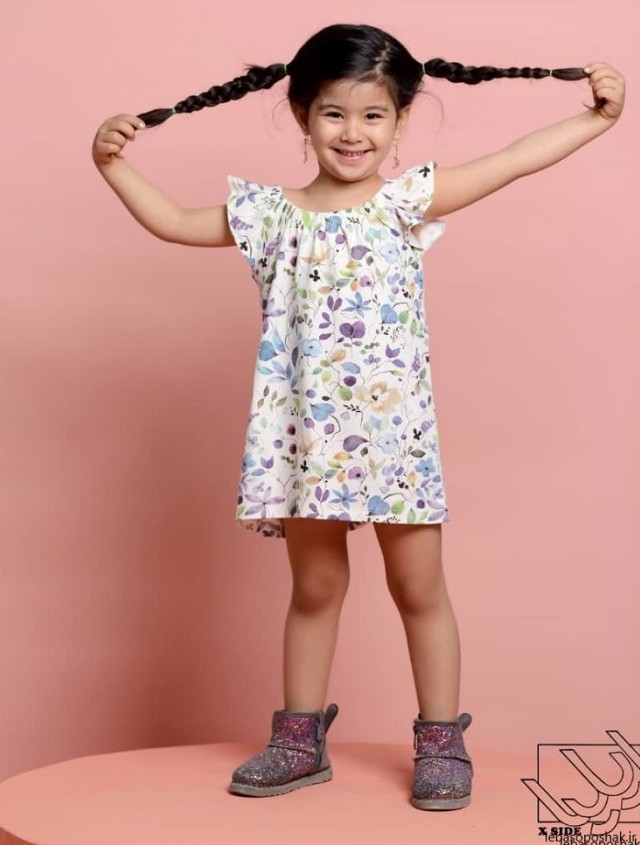 مدل لباس کودک دخترانه همراه با الگو