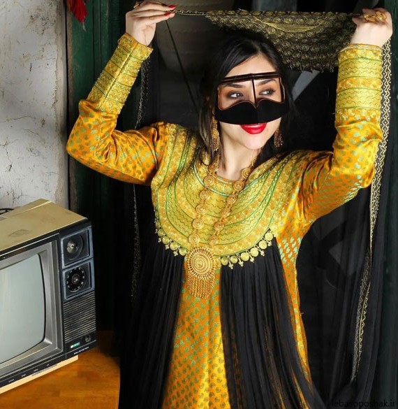 مدل لباس های عربی دخترانه